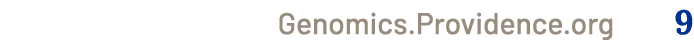 Genomics.Providence.org 9