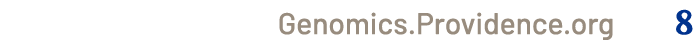 Genomics.Providence.org 8
