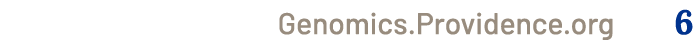 Genomics.Providence.org 6